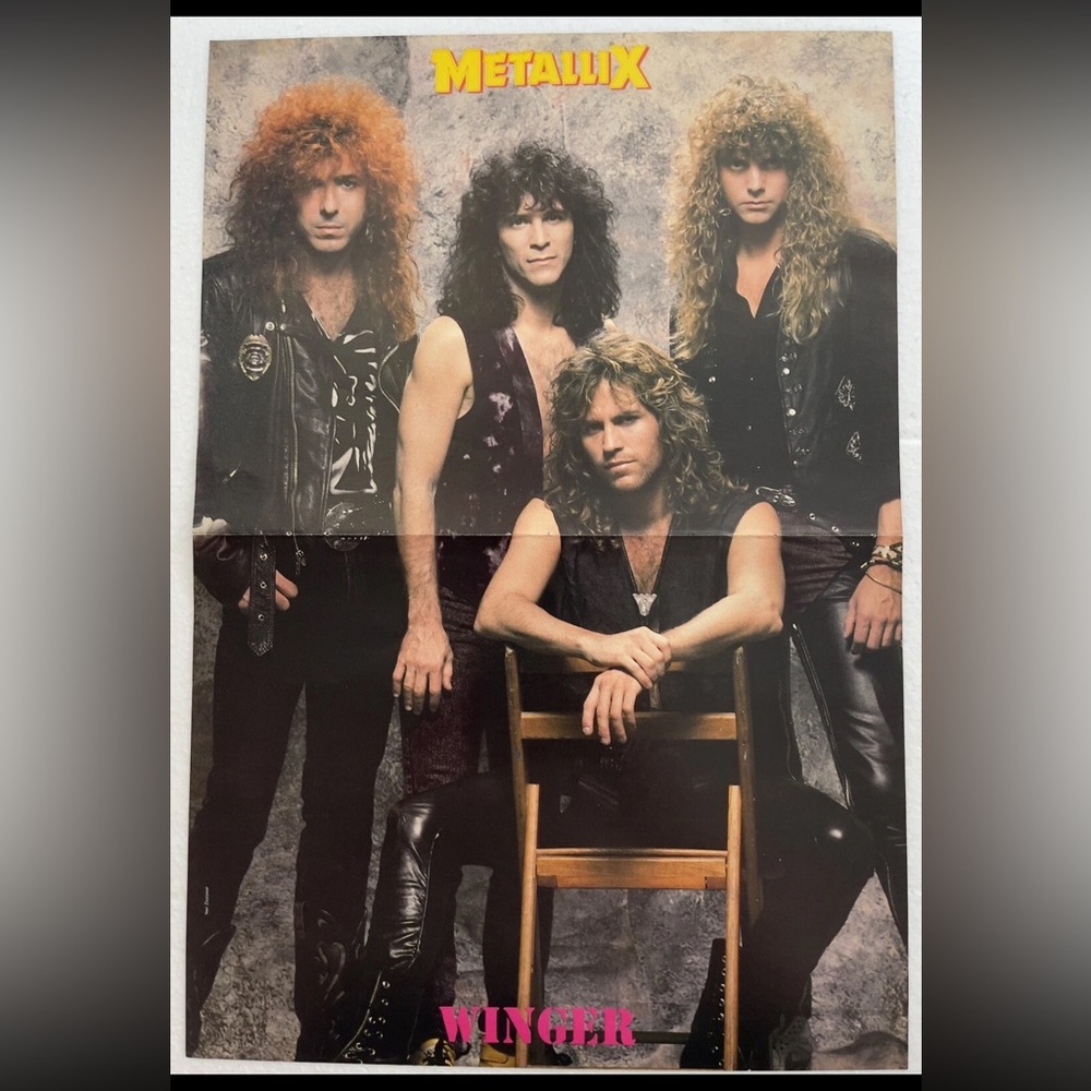 Winger band pinup
